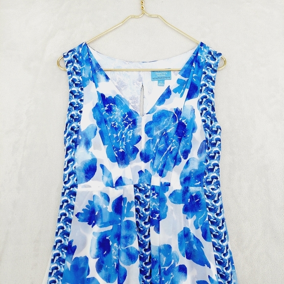 SimplyVera by Vera Wang Light and airy poly chiffon hi/low hem Dress P3581 - Picture 3 of 7